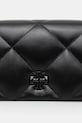 Kožna torba Tory Burch Kira Diamond crna 170622.001