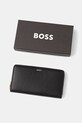 Шкіряний гаманець BOSS чорний 50548208
