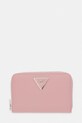 Guess denarnica ženska iz umetnega usnja LAUREL roza SWBG74.59140