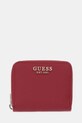 Guess portfel LAUREL imitacja skóry licowej czerwony SWZG74.59137