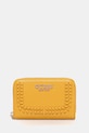 Guess portfel TATUM drobny wzór żółty SWNG96.67140