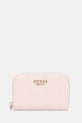 Guess portfel PHOEBE imitacja skóry licowej różowy SWPD96.65140