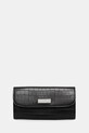 United Colors of Benetton portafoglio finta pelle fiore nero 62Y9DY081