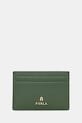 Furla portacarte in pelle custodia per carte verde WP00305.ARE000.OLI00