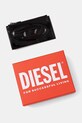 Аксессуары Кошелек Diesel 1DR 2.0 1DR CARD HOLDER III X10392.P8008 чёрный