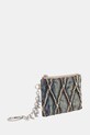 Кошелек Diesel CHARM-D CARD HOLDER WITH CHAIN X10417.P5570 голубой AW25