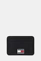 Tommy Jeans portacarte applique nero AW0AW18030