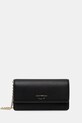 Emporio Armani poșetă piele uni negru EW003036.AF19568