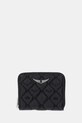 ZADIG&VOLTAIRE portfel skórzany skóra licowa czarny LWSG03698