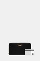 Кожаный кошелек ZADIG&VOLTAIRE чёрный LWSG03667