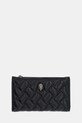 Kurt Geiger London portfel skórzany KENSINGTON skóra licowa czarny 4703905109