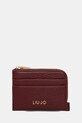 Etui za kartice Liu Jo Prijazno od planeta bordo AF5173.E0027