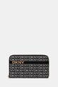 Dkny portfel imitacja skóry licowej czarny R5215M28