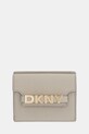 Кожен портфейл Dkny гладка кожа бежов R52ZKM22