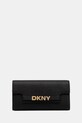 Dkny portfel imitacja skóry licowej czarny R52QKM29