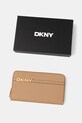 Dkny portfel skórzany zielony R521KM28