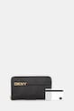 Dkny portofel de piele R521KM28 negru