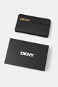 Dkny portfel skórzany czarny R521KM28