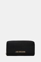 Love Moschino portfel imitacja skóry licowej czarny JC5700PP1NLD0000