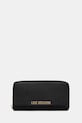 Love Moschino portfel imitacja skóry licowej czarny JC5700PP1NLD0000