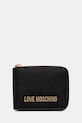 Love Moschino portfel drobny wzór czarny JC5639PP1NLD0000