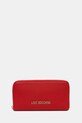 Love Moschino portfel syntetyczny czerwony JC5700PP1NLD0500