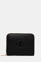 Кошелек Calvin Klein имитация натуральной кожи чёрный LV04F1026G
