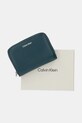 Кожаный кошелек Calvin Klein LV04F1075G бирюзовый