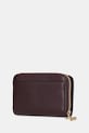Kožená peňaženka Calvin Klein LV04F1075G burgundské AW25