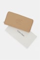 Calvin Klein Peněženka dámská z imitace kůže LV04F1077G béžová