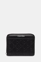 Calvin Klein portofel de piele piele negru LV04F1081G