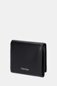 Calvin Klein portfel skórzany LV04F1082G czarny NC25