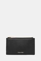 Πορτοφόλι Calvin Klein απομίμηση λείου δέρματος μαύρο LV04F1090G