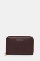 Calvin Klein portofel imitatie de piele burgundia LV04F1091G