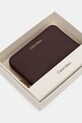 Calvin Klein portofel burgundia LV04F1091G