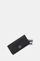 Akcesoria Calvin Klein portfel skórzany LV04F1098G czarny