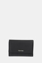 Кошелек Calvin Klein имитация натуральной кожи чёрный LV04F1117G