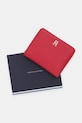 Tommy Hilfiger portfel AW0AW17742 czerwony