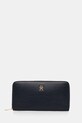 Tommy Hilfiger portfel imitacja skóry licowej granatowy AW0AW17744