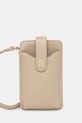 Tommy Hilfiger portfel imitacja skóry licowej beżowy AW0AW17751