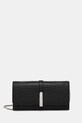 Δερμάτινο πορτοφόλι Trussardi λείο δέρμα μαύρο I618E200079N