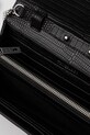 Δερμάτινο πορτοφόλι Trussardi I618E200079N μαύρο
