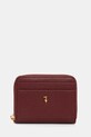 Δερμάτινο πορτοφόλι Trussardi λείο δέρμα μπορντό I041E000072N