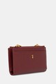 Δερμάτινο πορτοφόλι Trussardi I040E000071N μπορντό AW25