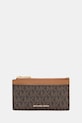 MICHAEL Michael Kors portfel imitacja skóry licowej brązowy 32F5GJ6D8B