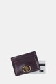 Dodatki Usnjen etui za kartice Kurt Geiger London CHELSEA 4019790319 vijolična