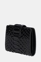 Kurt Geiger London portfel skórzany CHELSEA 3596400719 czarny AW25