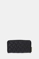 Kurt Geiger London portfel skórzany KENSINGTON 5026105109 czarny AW25