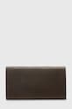 AllSaints portfel skórzany HARLUNA skóra licowa brązowy W208XD