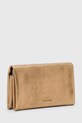 Δερμάτινο πορτοφόλι AllSaints HARLUNA W205XD χρυσαφί NC25